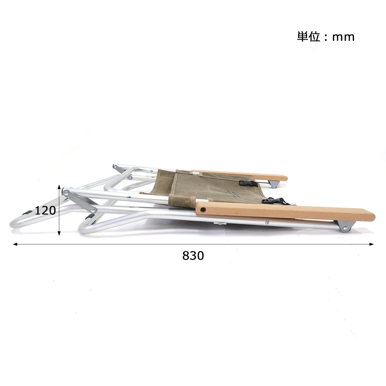 Post General Waxed Canvas Rover Chair Type High 3 Post General Waxed Canvas Rover Chair Type High - Image 3