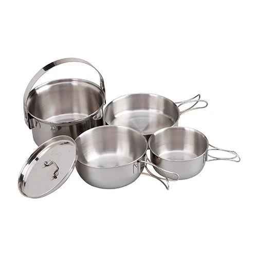 Ace Camp Stainless Steel Cooking Set 1 Ace Camp Stainless Steel Cooking Set