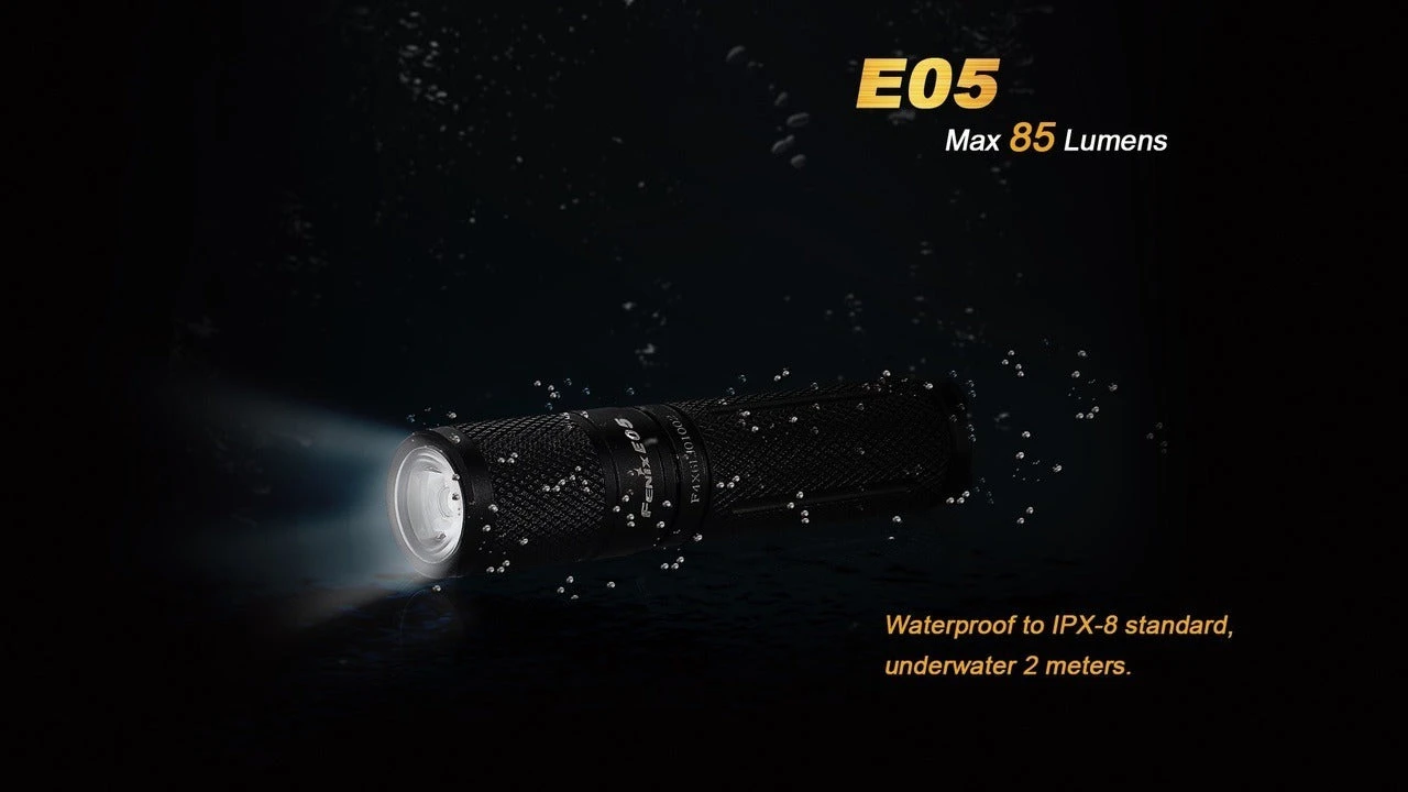 Fenix E05 XP-E2 LED Flashlight 6 Fenix E05 XP-E2 LED Flashlight - Image 6