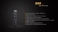 Fenix E05 XP-E2 LED Flashlight 23 Fenix E05 XP-E2 LED Flashlight -Montanic Store E25 15 14543 96023.1443049304