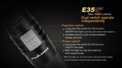 Fenix E35 XL-L2 UE LED Flashlight Black 2016 Version 31 Fenix E35 XL-L2 UE LED Flashlight Black 2016 Version -Montanic Store E35UE 6 E 34955.1452788933.1280.1280 30785.1495139308