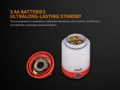 Fenix CL23 Camping Lantern Fresh Green 21 Fenix CL23 Camping Lantern Fresh Green -Montanic Store Fenix CL23 Lantern AA Batteries