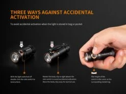 Fenix E18R XP-L Hi Led Flashlight Black 750 Lumen 21 Fenix E18R XP-L Hi Led Flashlight Black 750 Lumen -Montanic Store Fenix E18R EDC Flashlight lock out