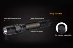 Fenix E25 LED Flashlight (UE Version) -Montanic Store Fenix E25UE Flashlight Features