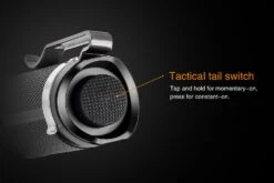 Fenix PD25 XP-L LED Flashlight Black 10 Fenix PD25 XP-L LED Flashlight Black -Montanic Store Fenix PD25 Flashlight Tail Switch