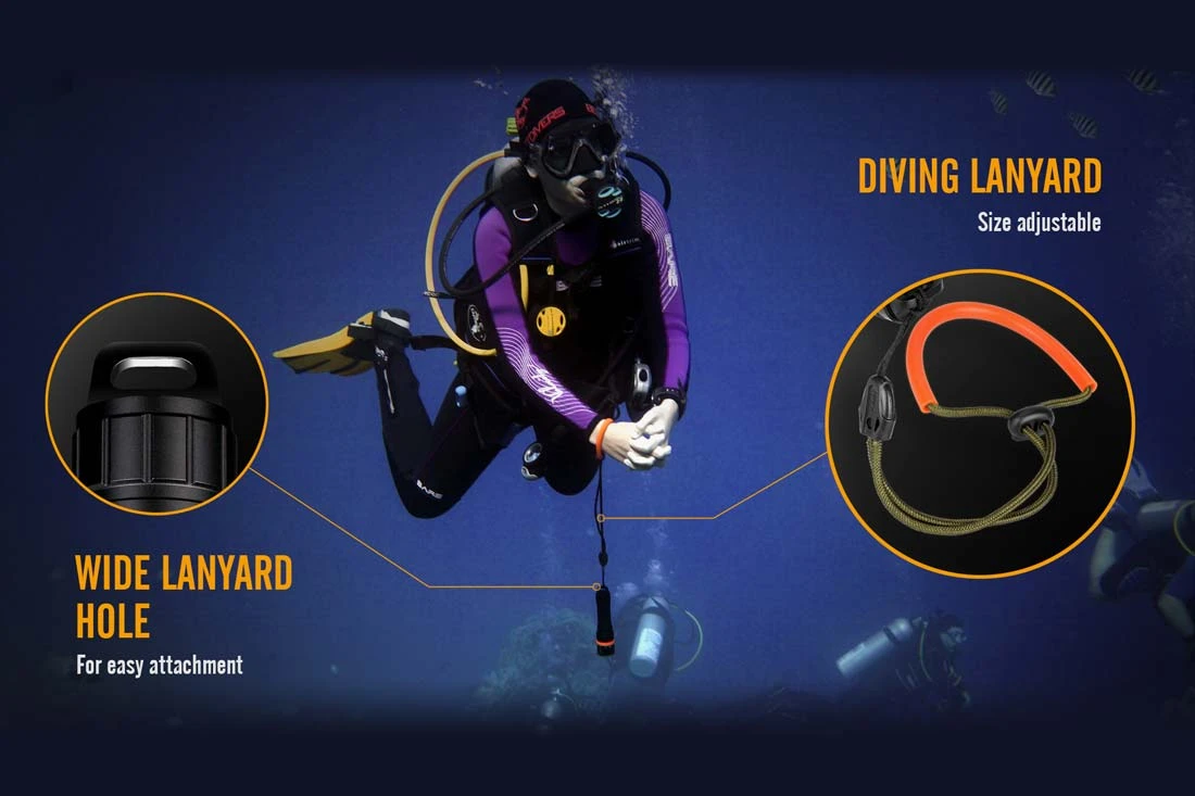 Fenix SD11 XM-L2 U2 Diving Photographic Light 4 Fenix SD11 XM-L2 U2 Diving Photographic Light - Image 4