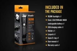 Fenix TK20R Rechargeable Tactical Flashlight 8 Fenix TK20R Rechargeable Tactical Flashlight -Montanic Store Fenix TK20R Flashlight included
