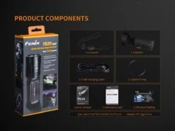 Fenix TK35 UE LED Flashlight 2018 Edition 13 Fenix TK35 UE LED Flashlight 2018 Edition -Montanic Store Fenix TK35 2018 Flashlight included