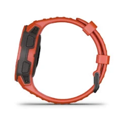Garmin Instinct GPS Smartwatch - Graphite -Montanic Store Flame red 3