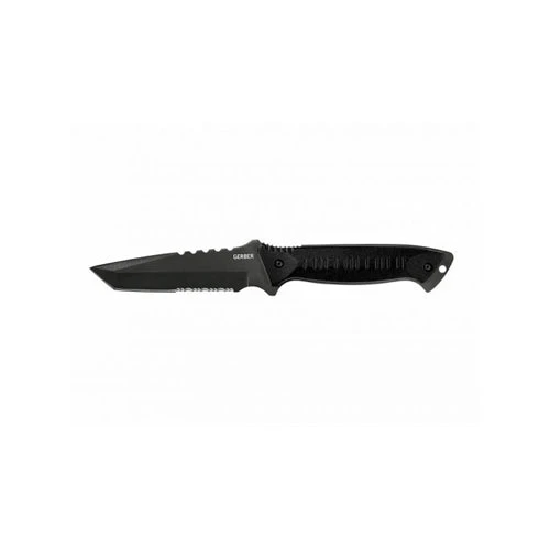 Gerber Warrant Tanto Black Fixed Blade Knife 1 Gerber Warrant Tanto Black Fixed Blade Knife