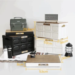 KEMSITE Camping Storage Box With Cover 18 KEMSITE Camping Storage Box With Cover -Montanic Store H0018 1