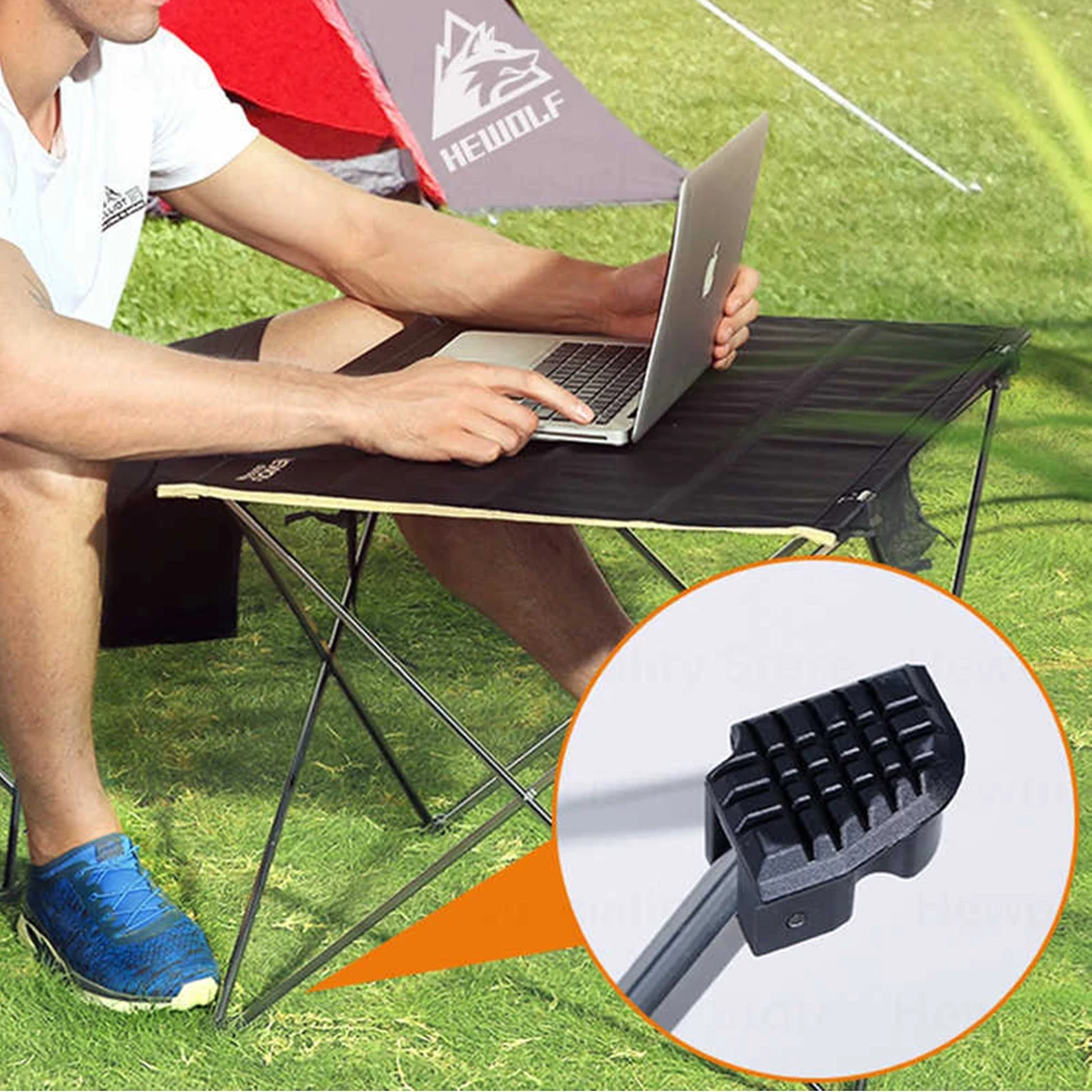 Hewolf Ultralight Foldable Table Black 3 Hewolf Ultralight Foldable Table Black - Image 3
