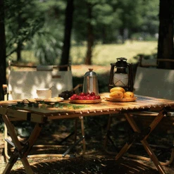 Hewolf Foldable Large Wooden Egg Roll Table 10 Hewolf Foldable Large Wooden Egg Roll Table -Montanic Store HW J2097 04