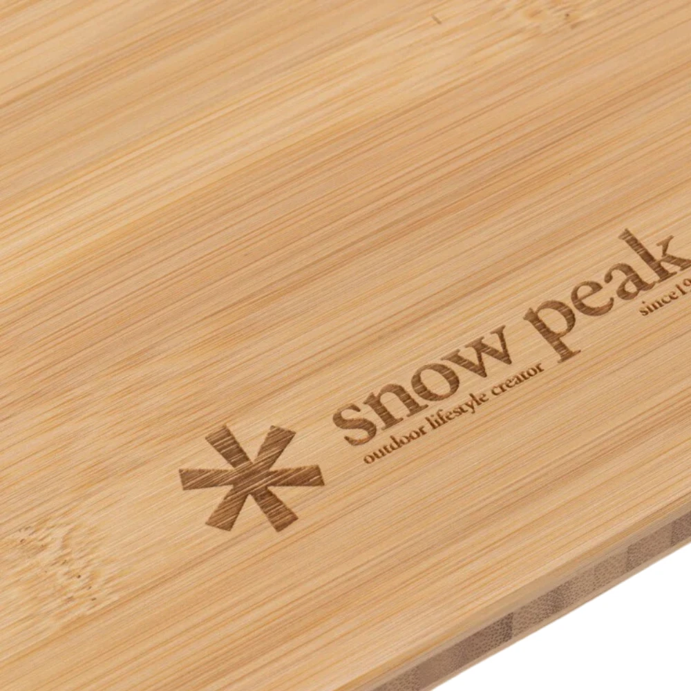 Snow Peak Bamboo IGT Table Right Open 3 Snow Peak Bamboo IGT Table Right Open - Image 3