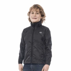 Mac In A Sac Mini Origin Unisex Waterproof Packable Jacket -Montanic Store Jet black 1