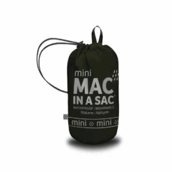 Mac In A Sac Mini Origin Unisex Waterproof Packable Jacket -Montanic Store Jet black 3