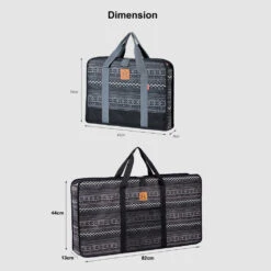 KZM Folding Table Carry Bag 17 KZM Folding Table Carry Bag -Montanic Store K20T3B001 dimensionwithK9T3B001