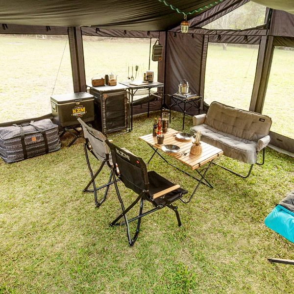 KZM Wise Black Tarp Shell 3 KZM Wise Black Tarp Shell - Image 3