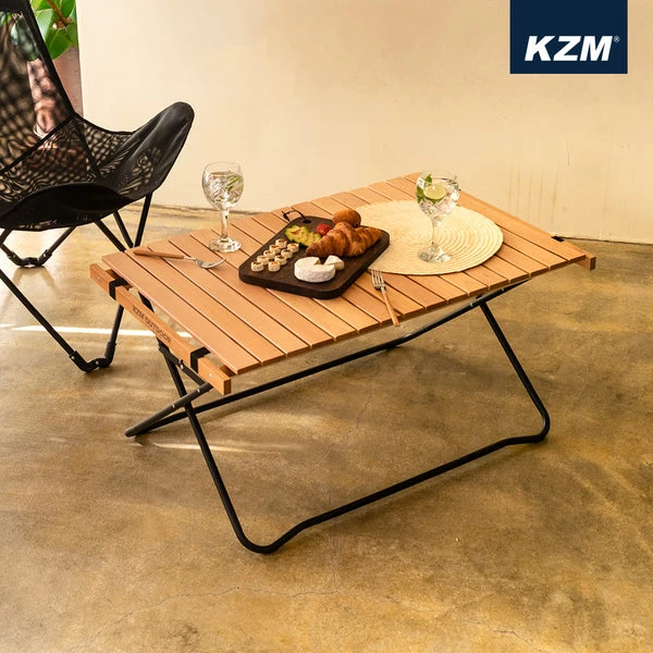 KZM Winsome Wood Roll Up Table 6 KZM Winsome Wood Roll Up Table - Image 6