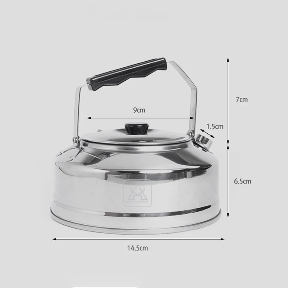 KZM Stainless Steel Kettle 0.8L 6 KZM Stainless Steel Kettle 0.8L - Image 6