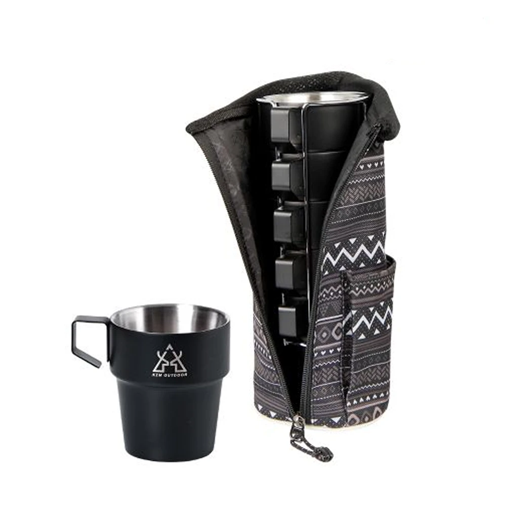 KZM NEW Black Mug 5P 1 KZM NEW Black Mug 5P