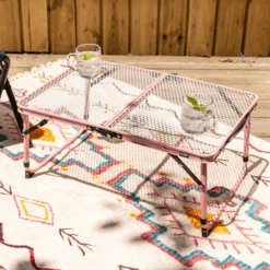 KZM Iron Mesh Slim Mini Table - Black 7 KZM Iron Mesh Slim Mini Table - Black -Montanic Store K8T3U011 7 600x600 becc01a6 d57c 4c66 afe4 3a06b0d86076