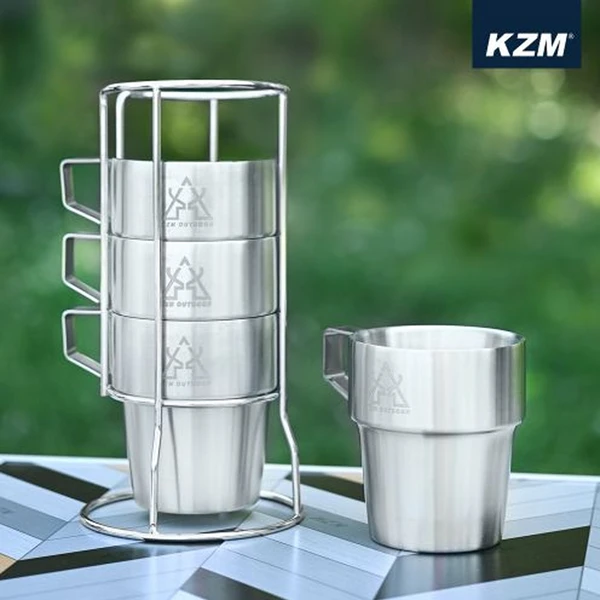 KZM Double Mug 4P Set 3 KZM Double Mug 4P Set - Image 3