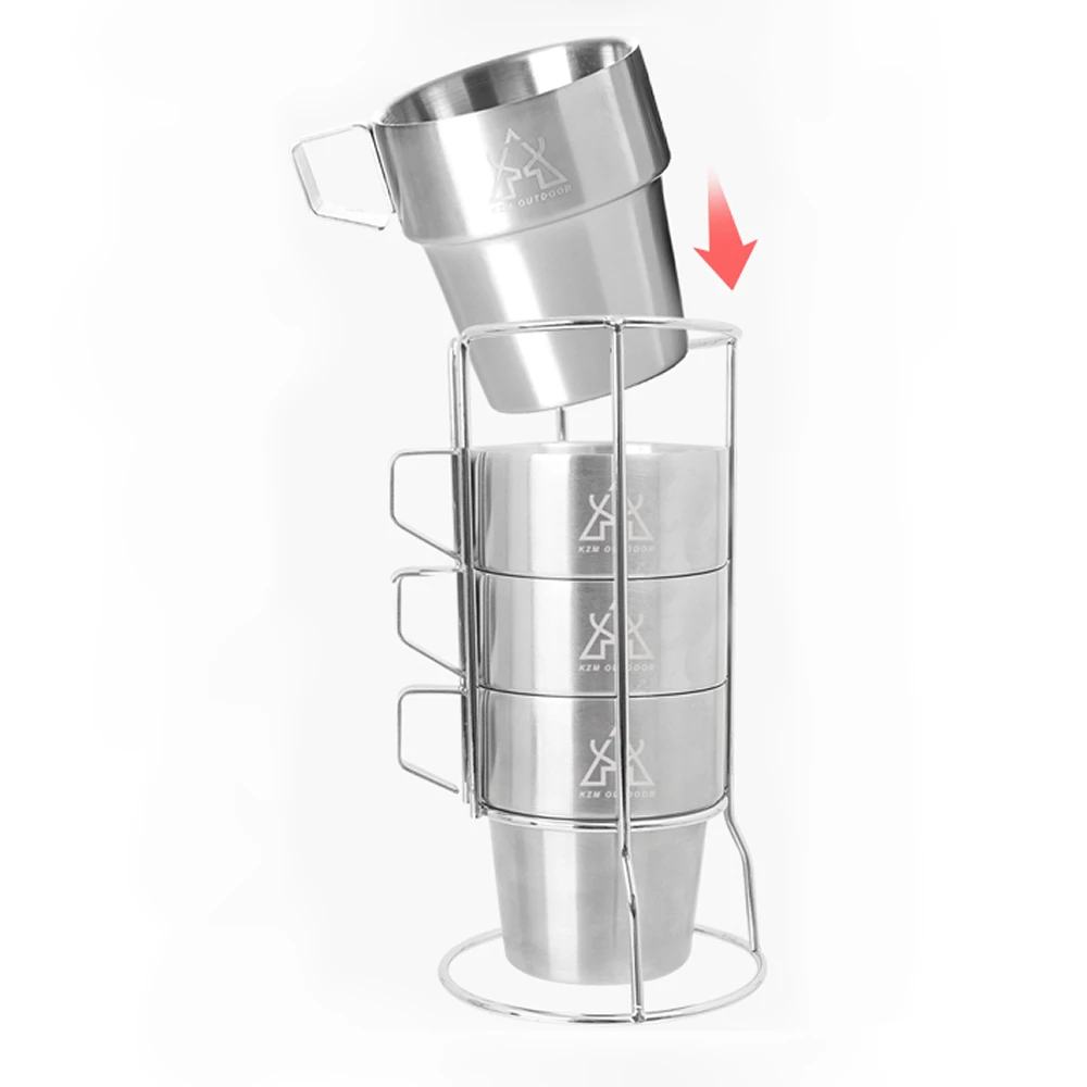 KZM Double Mug 4P Set 2 KZM Double Mug 4P Set - Image 2