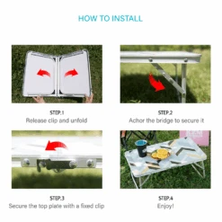 KZM Slim Mini 2 Folding Table Ⅱ 11 KZM Slim Mini 2 Folding Table Ⅱ -Montanic Store K9T3U007 6