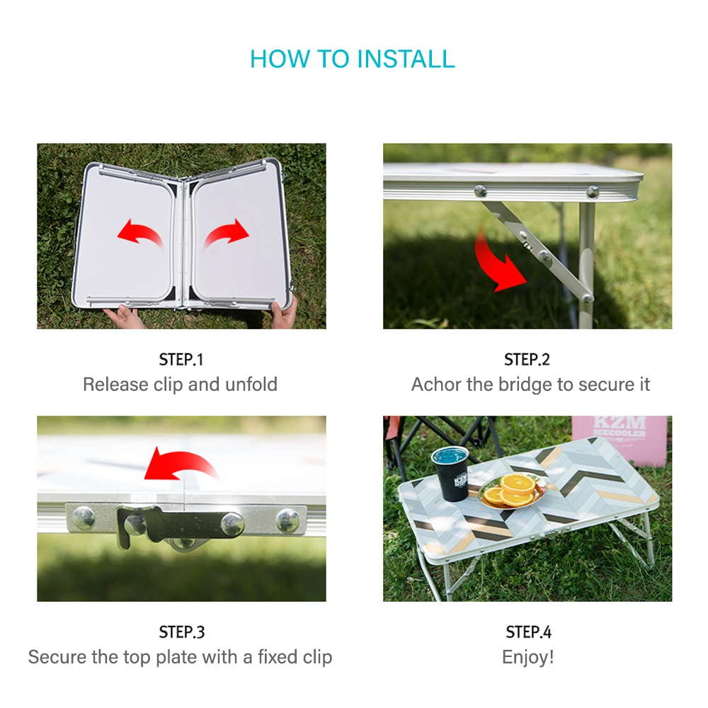 KZM Slim Mini 2 Folding Table Ⅱ 5 KZM Slim Mini 2 Folding Table Ⅱ - Image 5
