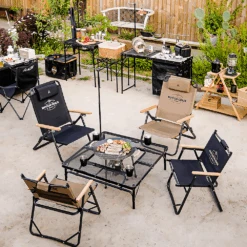 KZM Iron Mesh Fireplace Table II 19 KZM Iron Mesh Fireplace Table II -Montanic Store K9T3U012 11