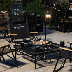 KZM Iron Mesh Fireplace Table II 17 KZM Iron Mesh Fireplace Table II -Montanic Store K9T3U012 7