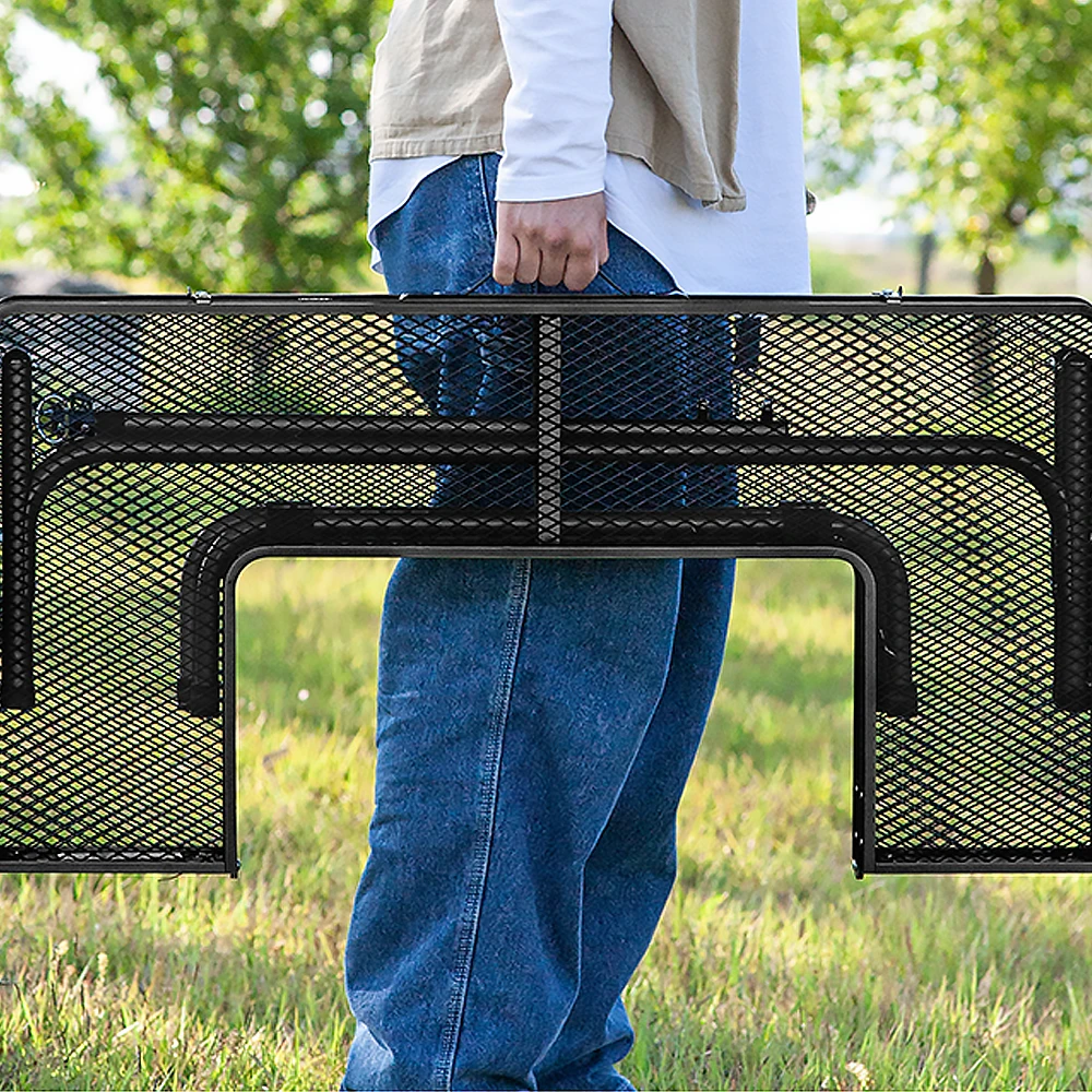 KZM Iron Mesh Fireplace Table II 11 KZM Iron Mesh Fireplace Table II - Image 11