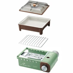 Kovea Retro Mini All In One Cooking Gas Stove 11 Kovea Retro Mini All In One Cooking Gas Stove -Montanic Store KGG 1805 3