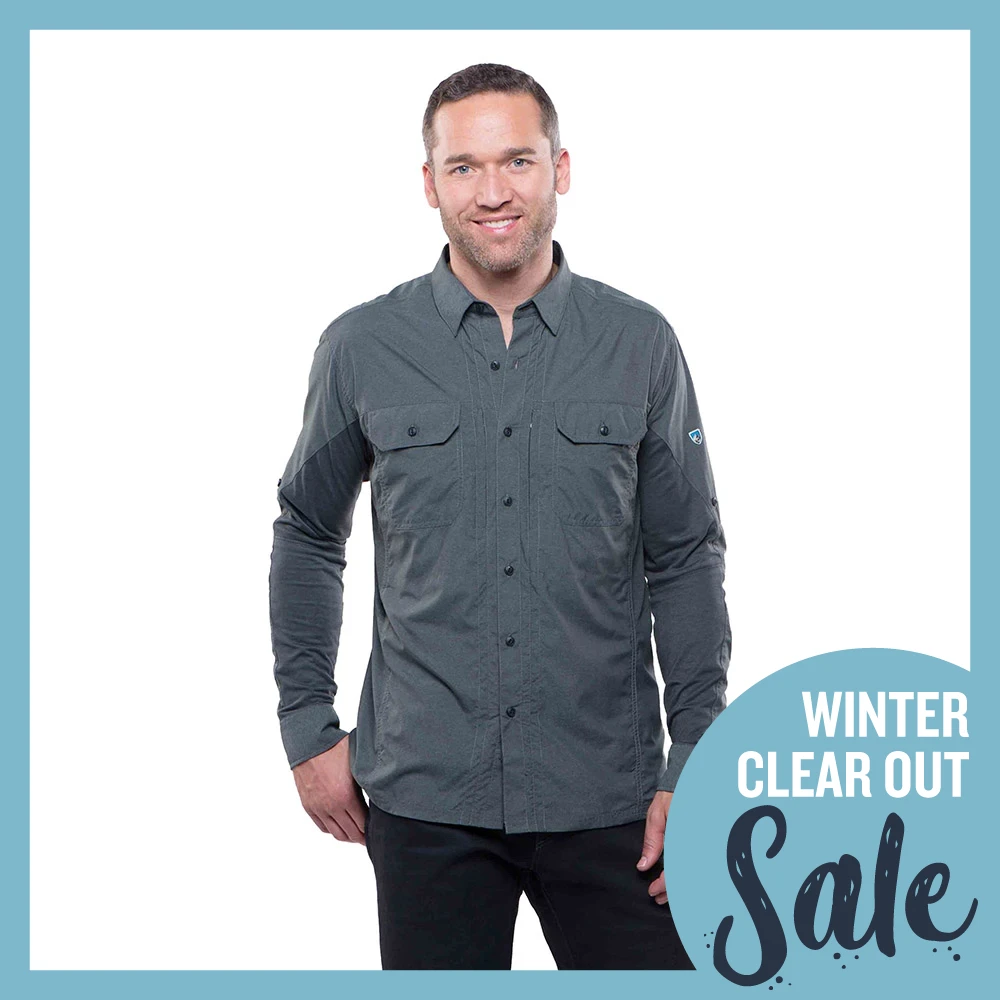 Kuhl Airspeed LS - Tepered Fit - Carbon 1 Kuhl Airspeed LS - Tepered Fit - Carbon