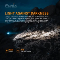 Fenix LD32 UVC XHP 35 HI And 10mW UVC LED Flashlight Black 15 Fenix LD32 UVC XHP 35 HI And 10mW UVC LED Flashlight Black -Montanic Store LD32 9 600x600 0461fdd0 8659 4a0e a455 e16fb090fd4c