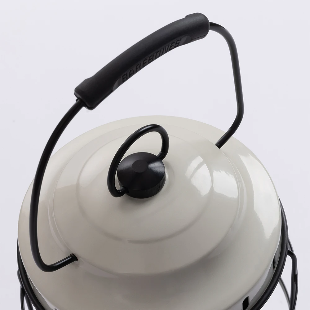 Barebones Forest Lantern Vintage White 6 Barebones Forest Lantern Vintage White - Image 6