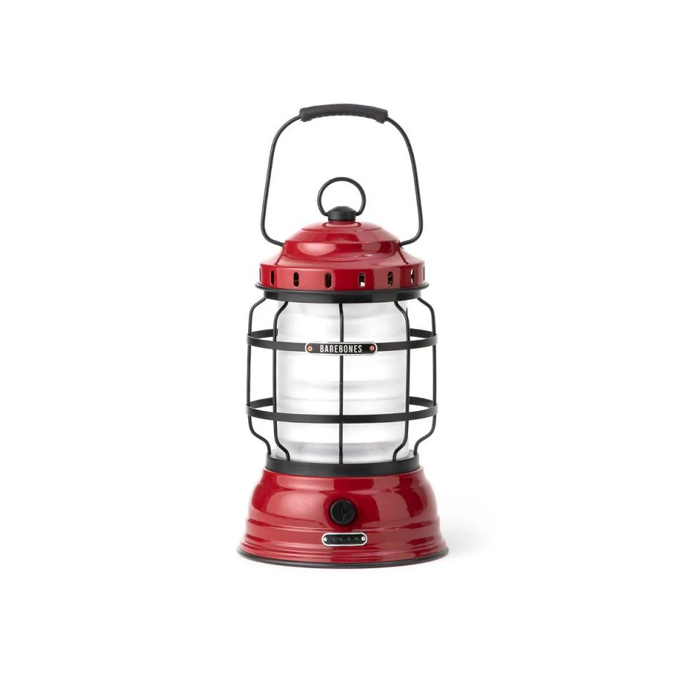Barebones Forest Lantern Red 1 Barebones Forest Lantern Red