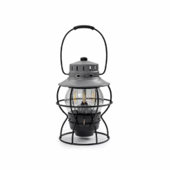 Barebones Railroad Lantern Slate Gray