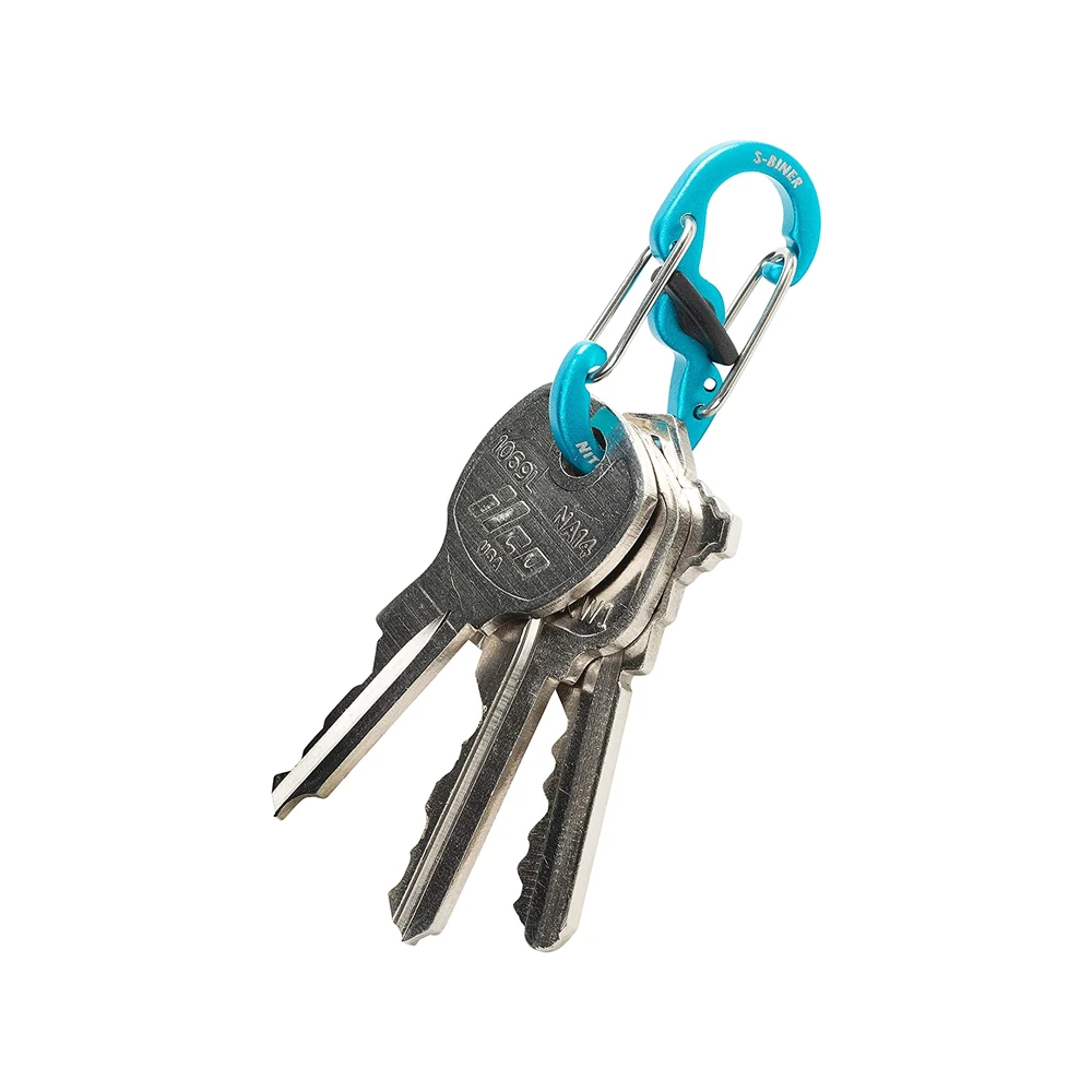 Nite Ize S-Biner® MicroLock® Aluminum - 5 Pack Assorted 4 Nite Ize S-Biner® MicroLock® Aluminum - 5 Pack Assorted - Image 4