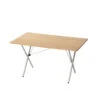 Snow Peak Single Action Table Long, Bamboo Top -Montanic Store LV 015TR