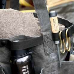 Post General Waxed Canvas Tool Bag Round - Grey 15 Post General Waxed Canvas Tool Bag Round - Grey -Montanic Store Life 02 344bf33e 67e3 421a 9fce 278d74883603