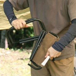 Post General Waxed Canvas Compact Stool 20 Post General Waxed Canvas Compact Stool -Montanic Store Life 03 8443b7ba fc0c 4b72 8518 fe5c79a29533