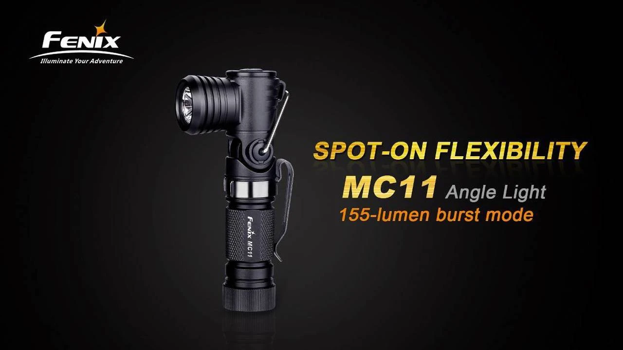 Fenix MC11 Anglelight Black Upgraded Version 155 Lumens 2 Fenix MC11 Anglelight Black Upgraded Version 155 Lumens - Image 2