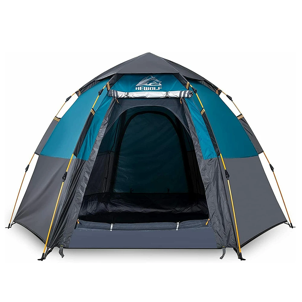 Hewolf 3-5 Person Automatic System Large Outdoor Camping Tent 2 Hewolf 3-5 Person Automatic System Large Outdoor Camping Tent - Image 2