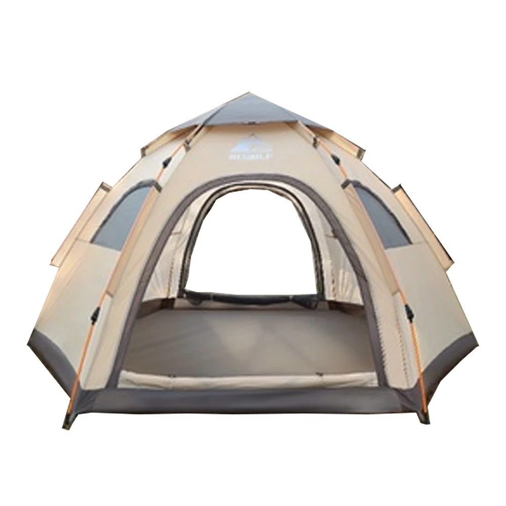 Hewolf 3-5 Person Automatic System Large Outdoor Camping Tent 1 Hewolf 3-5 Person Automatic System Large Outdoor Camping Tent
