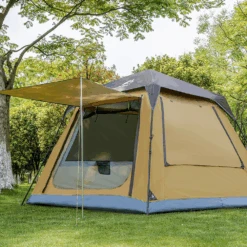 Hewolf Large 8 Person Square Top Automatic Tent 14 Hewolf Large 8 Person Square Top Automatic Tent -Montanic Store MON 1847 CAM 5