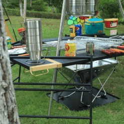 Camp Leader Portable And Multiple Function BBQ Table 14 Camp Leader Portable And Multiple Function BBQ Table -Montanic Store MON24 5