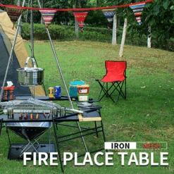 Camp Leader Portable And Multiple Function BBQ Table 16 Camp Leader Portable And Multiple Function BBQ Table -Montanic Store MON24 9