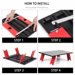 Camp Leader Foldable Low Camping Coffee Table 11 Camp Leader Foldable Low Camping Coffee Table -Montanic Store MON41 4 edited